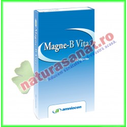 Magne-B Vita 20 capsule - Amniocen - www.naturasanat.ro - 0722737992