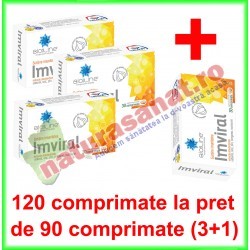 Imviral PROMOTIE 120 comprimate la pret de 90 comprimate (3+1) - Helcor - www.naturasanat.ro - 0722737992