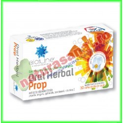 Oral Herbal Prop 30 comprimate - Helcor - www.naturasanat.ro - 0722737992
