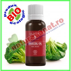 Ulei de Broccoli Bio virgin, Ecocert / Cosmos 10 ml - Mayam - www.naturasanat.ro - 0722737992