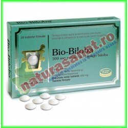 Bio-Biloba 30 tablete filmate - Pharma Nord - www.naturasanat.ro