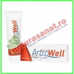 Artrowell Gel pentru Articulatii 100 ml - Dr. Balint - www.naturasanat.ro