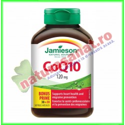 Coenzima Q10 120 mg 60 capsule - Jamieson - www.naturasanat.ro