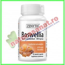 Boswellia 30 capsule - Zenyth - www.naturasanat.ro