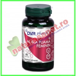 Muira Puama Feminin 60 capsule - DVR Pharm - www.naturasanat.ro