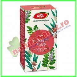 Biosept Plus 30 comprimate de supt - Fares - www.naturasanat.ro
