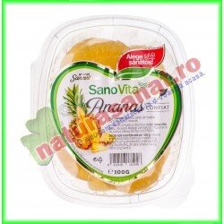 Ananas Confiat 100 g - Sano Vita