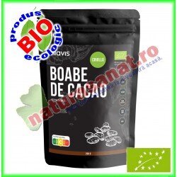 Cacao Boabe Intregi Ecologice Bio 250 g  - Niavis - www.naturasanat.ro