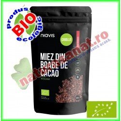 Cacao Miez din Boabe Ecologice BIO 125 g - Niavis - www.naturasanat.ro