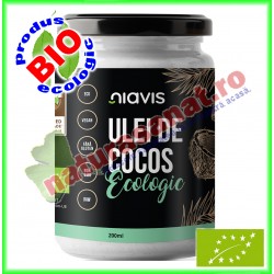 Ulei de Cocos Extra Virgin Ecologic BIO 200 ml - Niavis - www.naturasanat.ro