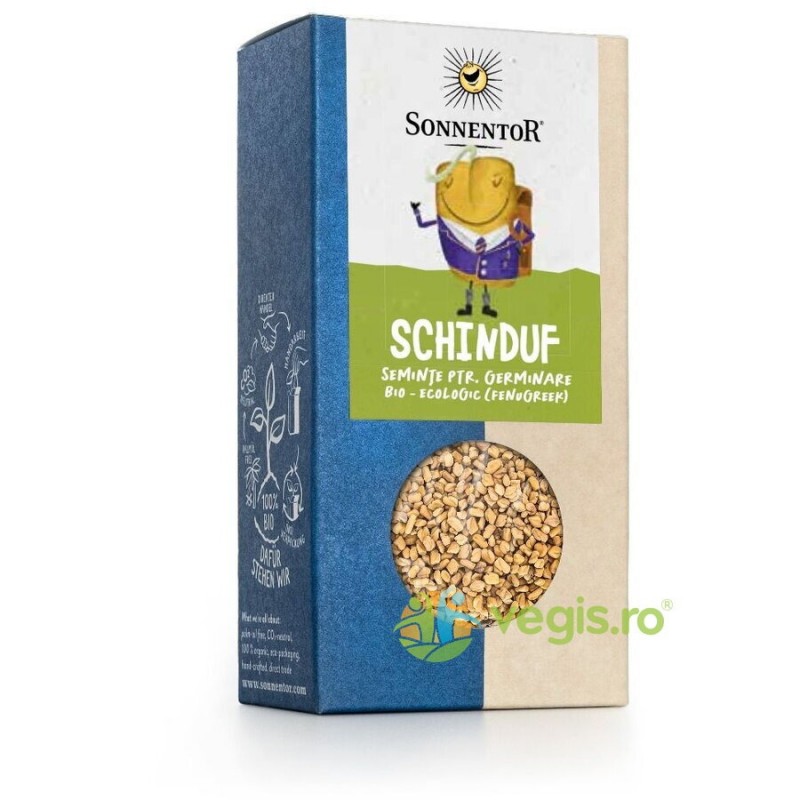 Seminte de Schinduf pentru Germinat Ecologice/Bio 120 g - Sonnentor - www.naturasanat.ro