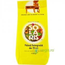 Faina Integrala de Orez 500 g - Solaris - www.naturasanat.ro