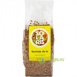 Seminte de In 150 g - Solaris - www.naturasanat.ro