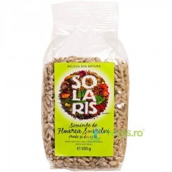 Seminte de Floarea Soarelui Decojite 150 g - Solaris - www.naturasanat.ro