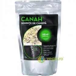 Seminte Decorticate De Canepa 300 g - Canah International - www.naturasanat.ro