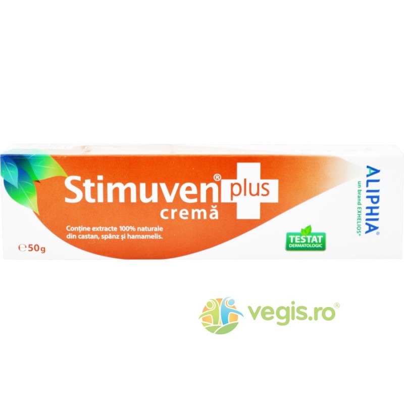 Crema Stimuven Plus 50 g - Aliphia - Exhelios - www.naturasanat.ro