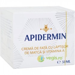 Crema de Fata cu Laptisor de Matca si Vitamina A Apidermin 50 ml - Complex Apicol - www.naturasanat.ro