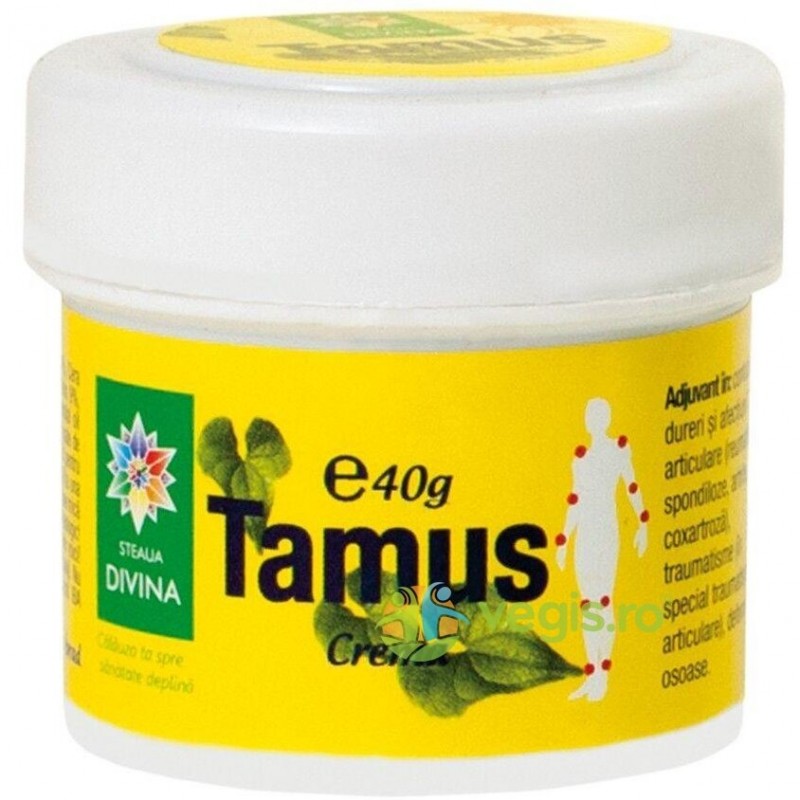 Crema Antireumatic Tamus 40 ml - Santo Raphael - Steaua Divina - www.naturasanat.ro