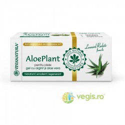 Gel Aloe Vera & Argint Coloidal AloePlant 20 ml - Genna Co - Vivanatura - www.naturasanat.ro