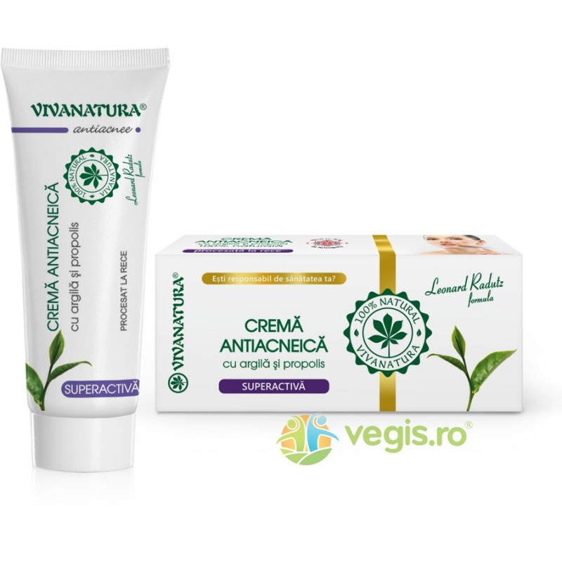 Crema Antiacneica 20 ml - Genna Co - Vivanatura - www.naturasanat.ro