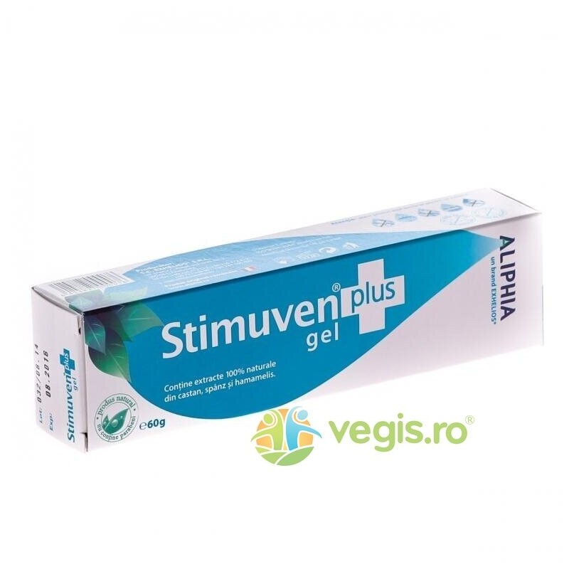 Gel Stimuven Plus 60 g - Aliphia - Exhelios - www.naturasanat.ro
