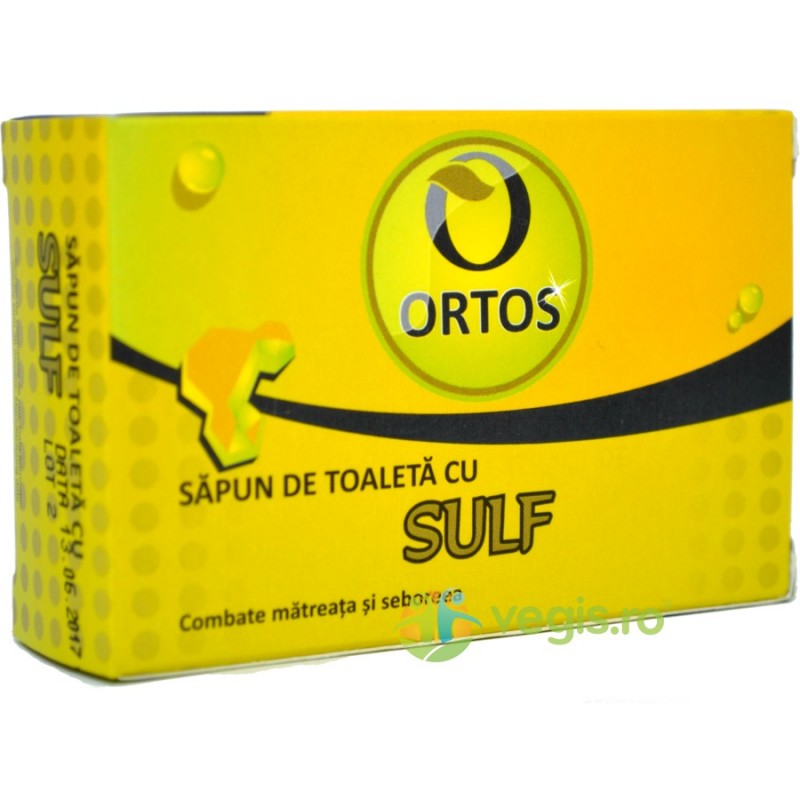 Sapun Sulf 100 g - Ortos - www.naturasanat.ro