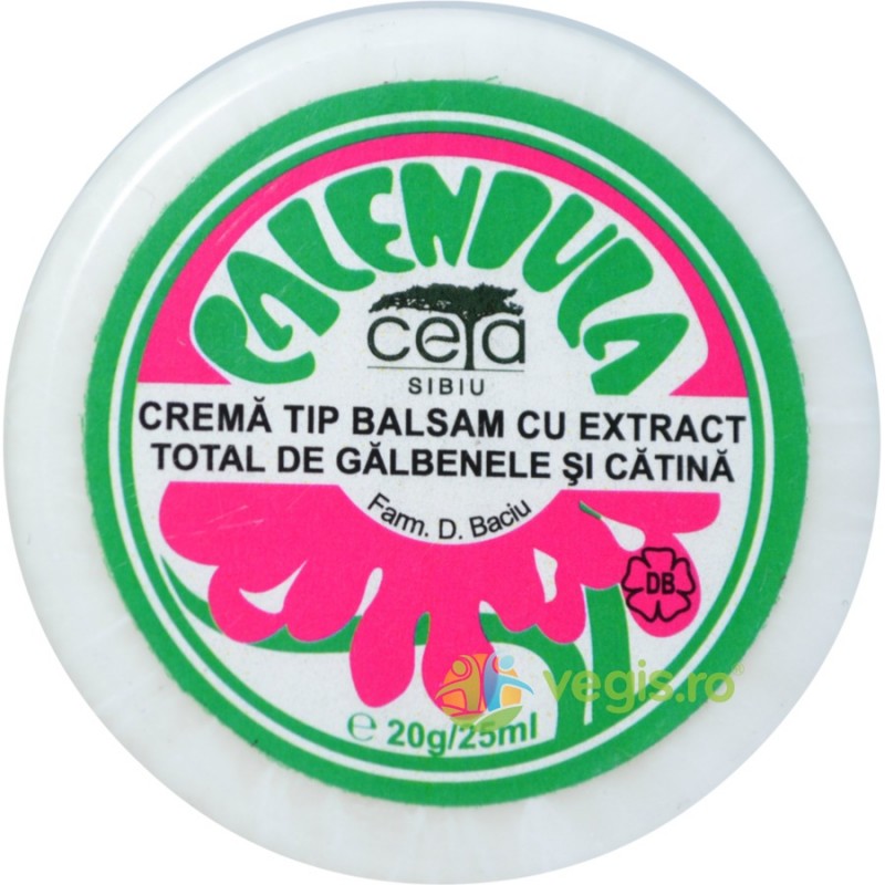 Unguent Galbenele+Catina 20 g - Ceta Sibiu - www.naturasanat.ro