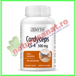 Cordyceps CS-4 60 capsule - Zenyth - www.naturasanat.ro