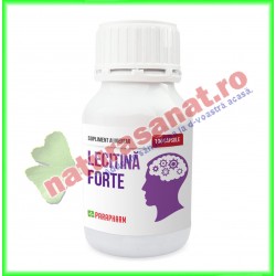 Lecitina Forte 100 capsule - Parapharm - www.naturasanat.ro