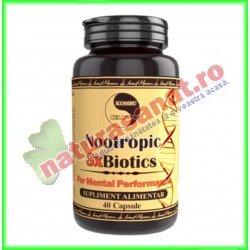 Nootropic 3xBiotics 40 capsule - Medica Farmimpex - www.naturasanat.ro