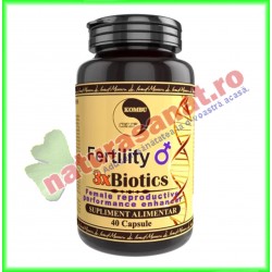 Fertility ♀ Female 3x Biotics 40 capsule - Medica Farmimpex - www.naturasanat.ro