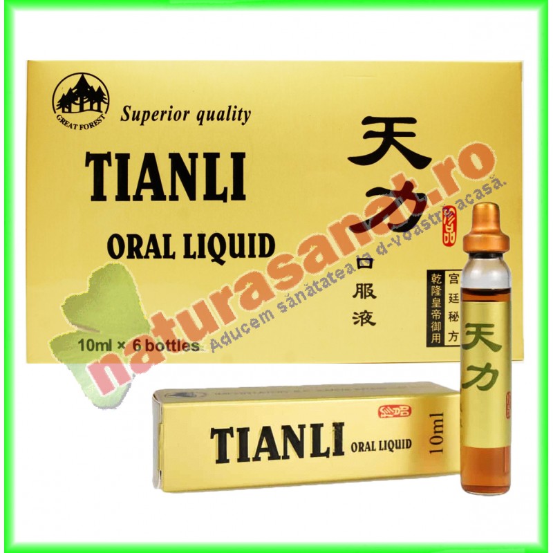 Tianli Oral Liquid 6 fiole - Sanye Intercom - www.naturasanat.ro