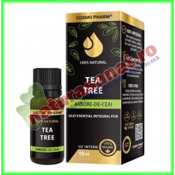 Arbore de Ceai (Tea Tree) Ulei Esential Integral Pur PROMOTIE 40 ml la pret de 30 ml (3+1) - Cosmo Pharm - www.naturasanat.ro
