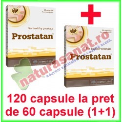 Prostatan PROMOTIE 120 capsule la pret de 60 capsule (1+1) - Olimp Labs - www.naturasanat.ro