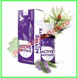 Active & Motivate 10 ml Complex Uleiuri Esentiale - Bionovativ - www.naturasanat.ro