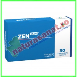 ZenBleu 30 comprimate - Bleu Pharma - www.naturasanat.ro