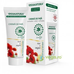 Crema De Fata Cu Argint Si Aur Coloidal 75 ml - Genna Co - Vivanatura - www.naturasanat.ro