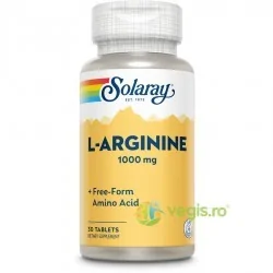 L-Arginine 30 comprimate - Solaray - Secom - www.naturasanat.ro