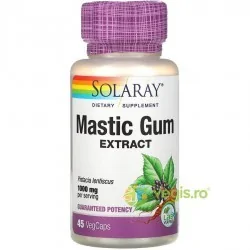 MASTIC GUM 45 capsule - Solaray - Secom - www.naturasanat.ro