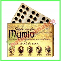Mumio Rasina muntilor 30 tablete - RACO / Radu & Sons - www.naturasanat.ro
