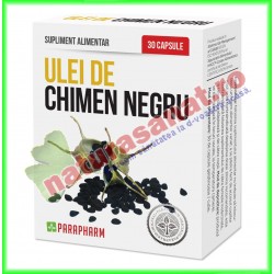 Ulei de Chimen Negru 30 capsule - Parapharm - www.naturasanat.ro
