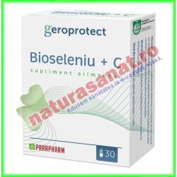Bioseleniu+C 30 capsule - Parapharm - www.naturasanat.ro
