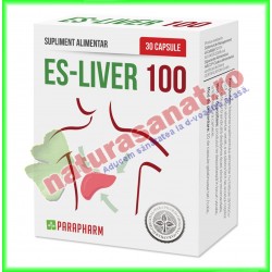 Es-Liver 100 30 capsule - Parapharm - www.naturasanat.ro