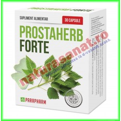 Prostaherb Forte 30 capsule - Parapharm - Quantumpharm - www.naturasanat.ro