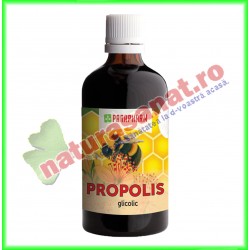 Propolis Glicolic Picaturi 100 ml - Parapharm - Quantumpharm - www.naturasanat.ro