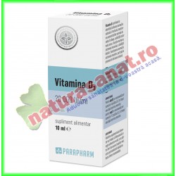 Vitamina D3 20000UI 10 ml - Parapharm - Quantumpharm