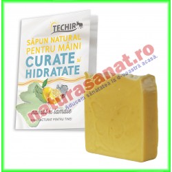 Sapun Natural Maini Curate Hidratate Namol Lamaie 120 g - Techir - www.naturasanat.ro