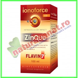 Flavin7 ZinQue Ionoforce 100 ml - Vita Crystal - www.naturasanat.ro