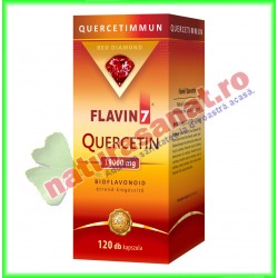 Flavin7 Quercetina 120 capsule - Vita Crystal - www.naturasanat.ro