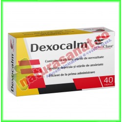 Dexocalm 40 capsule - Farmaclass - www.naturasanat.ro